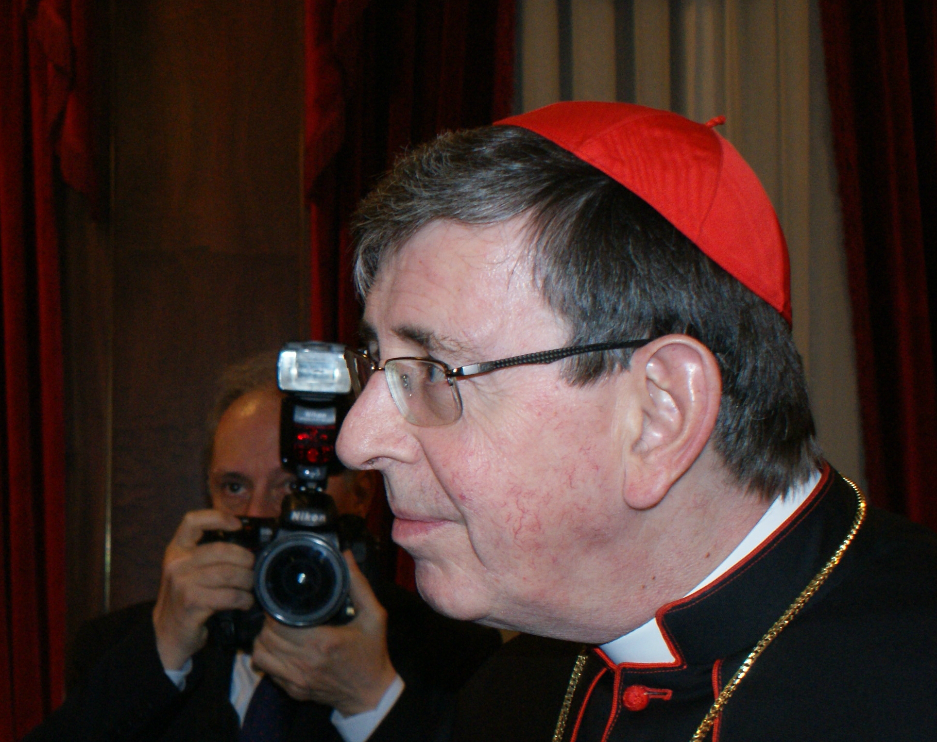 Cardinal Kurt Koch in Constantinopol (Photo: November 2012)