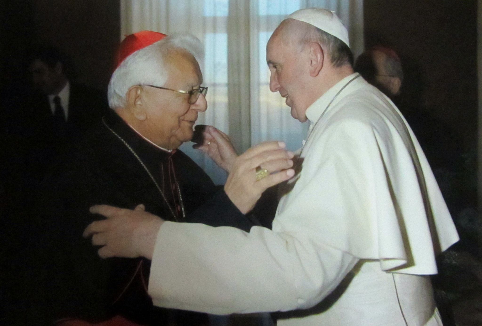 Pope Francis and Card. Julio Terrazas