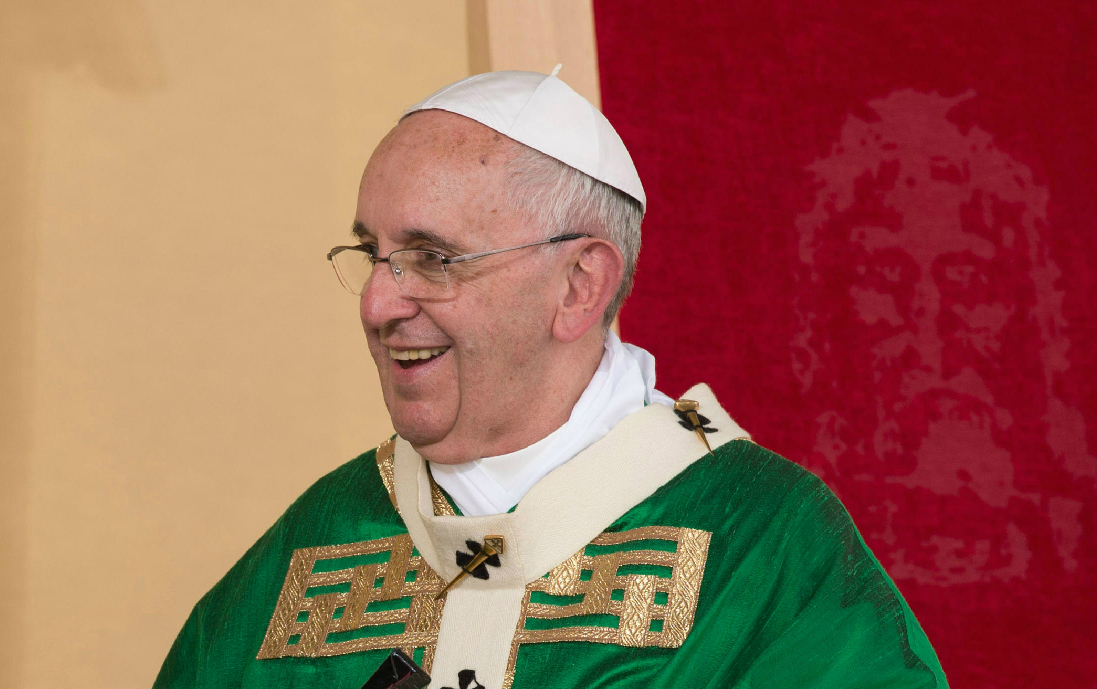 Pope Francis during his apostolic visit in Turin