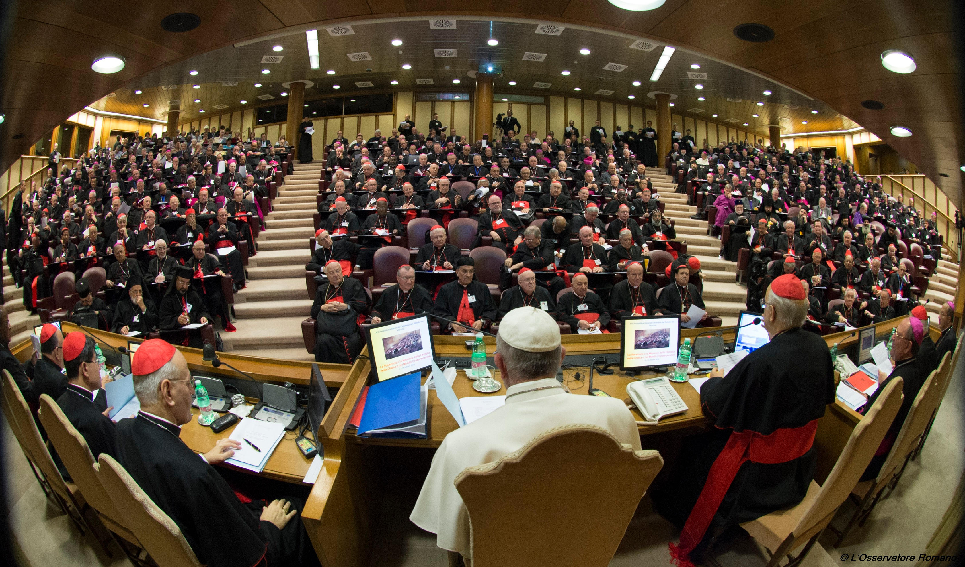Opening session of the Synod of Bishops on the Family