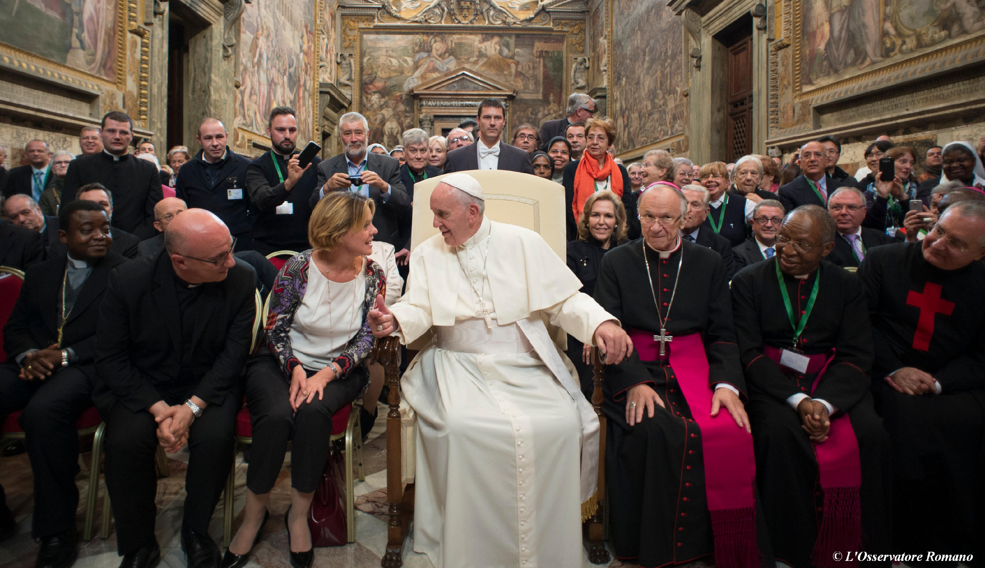 Papal audience to participants attending a Conference for International Healthcare Workers in Rome