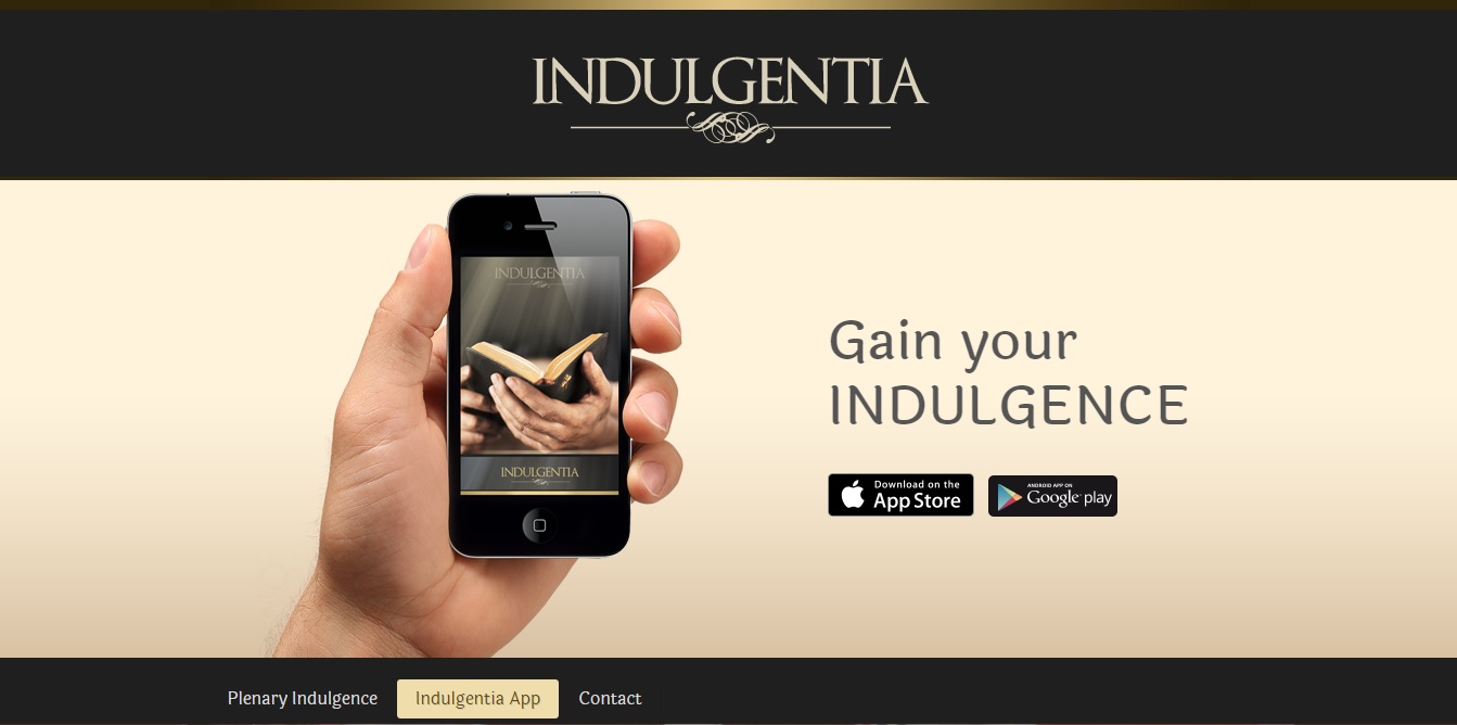 App "Indulgentia"