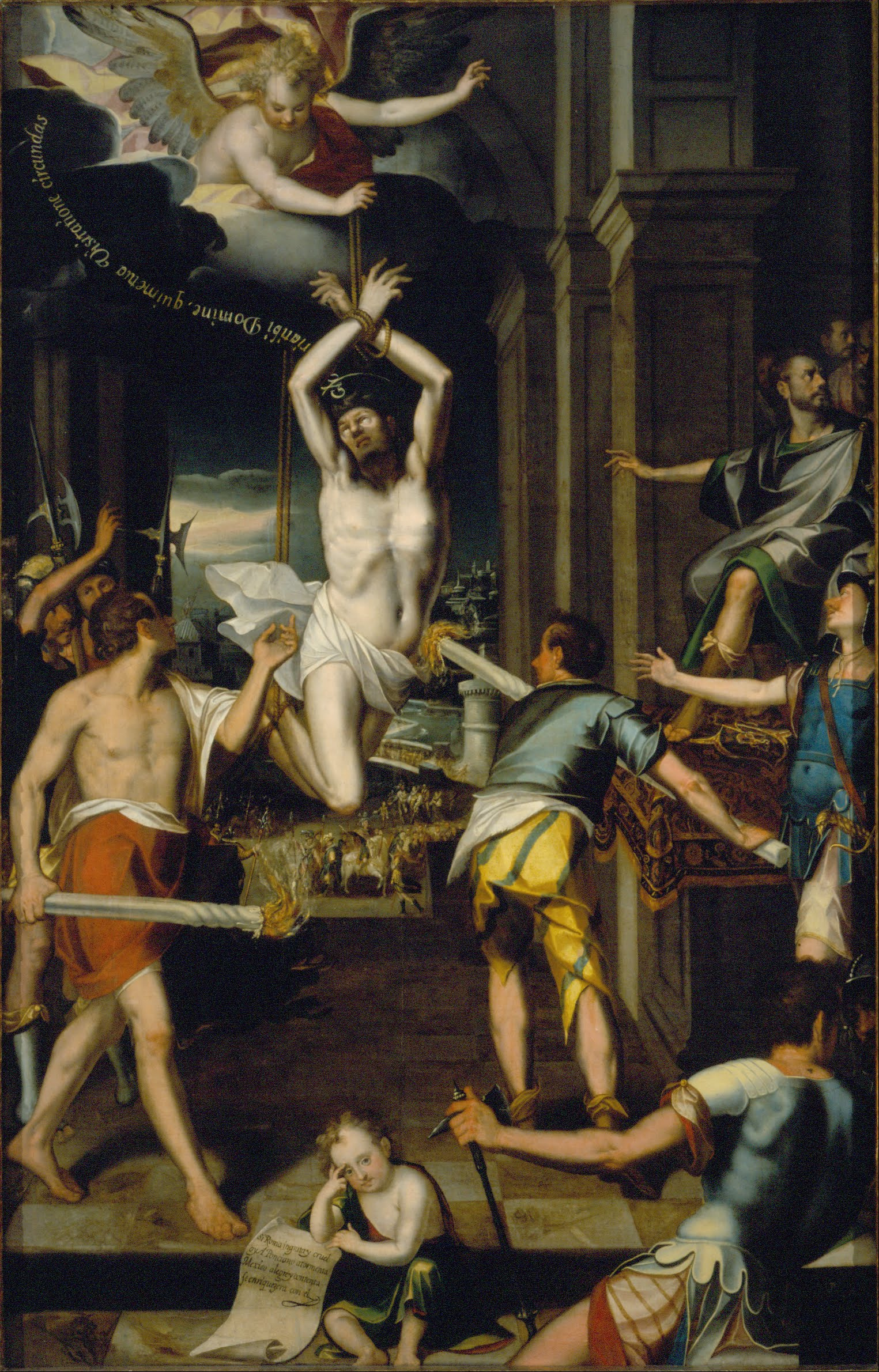 The Martyrdom of Saint Pontianus by Baltasar de Echave Orio