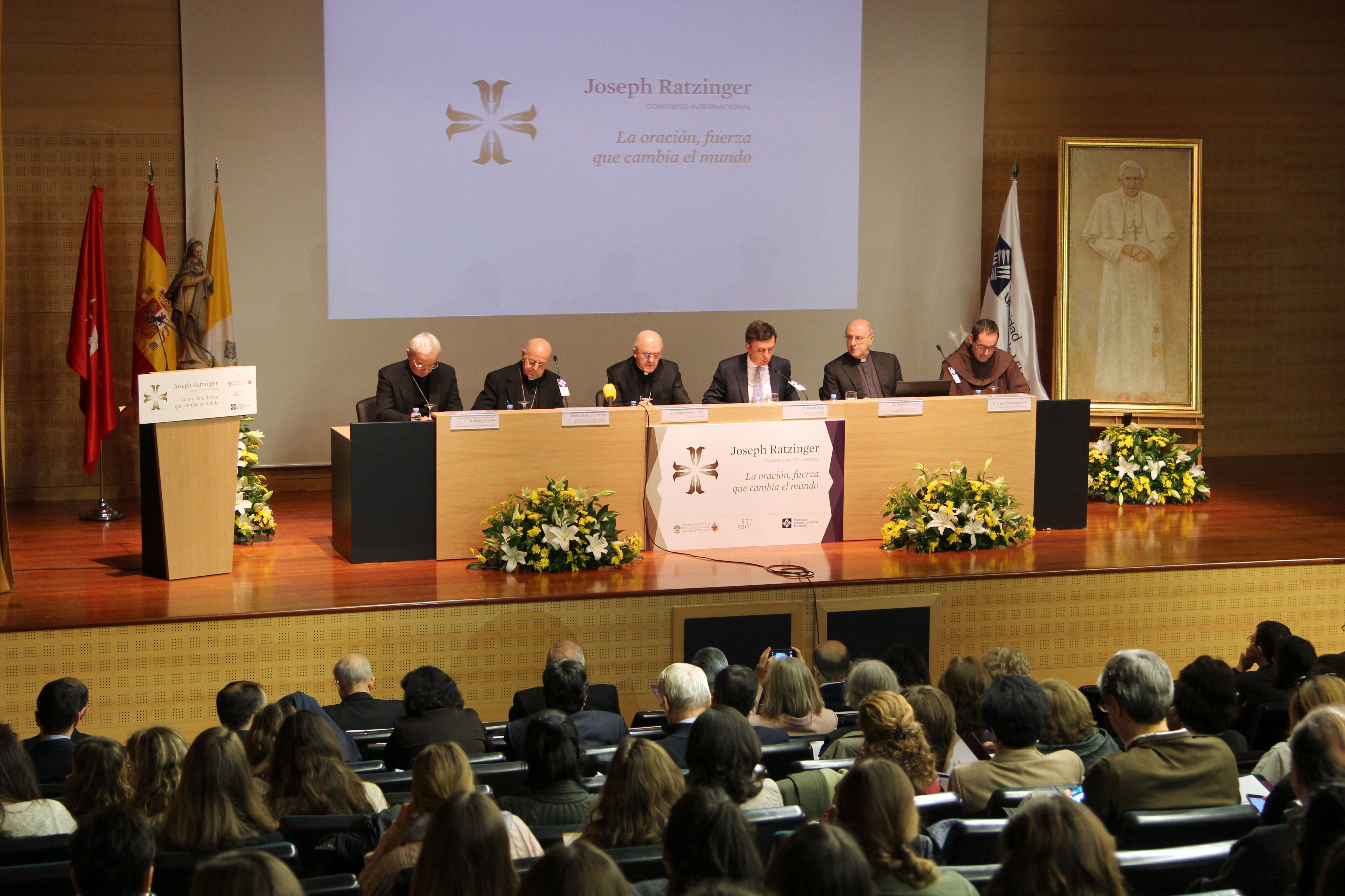 Inauguration of the Fifth International Congress organized by the Joseph Ratzinger – Benedict XVI Vatican Foundation