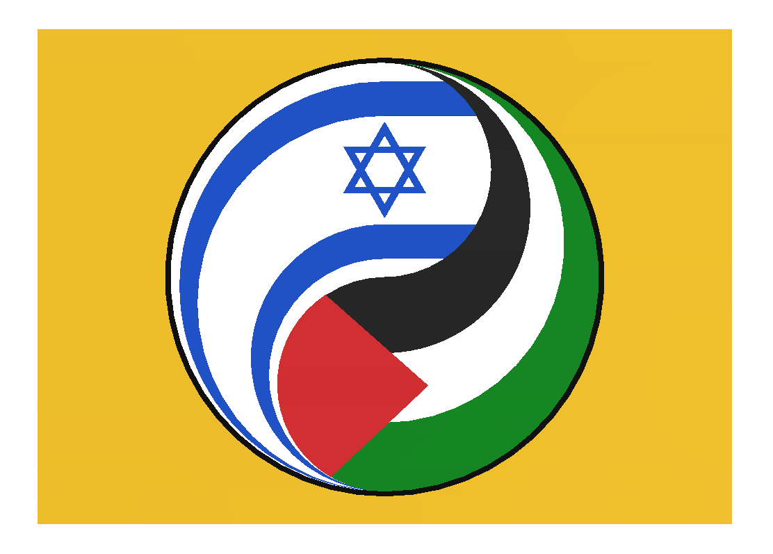 Flag of Federal Republic of Israel-Palestine