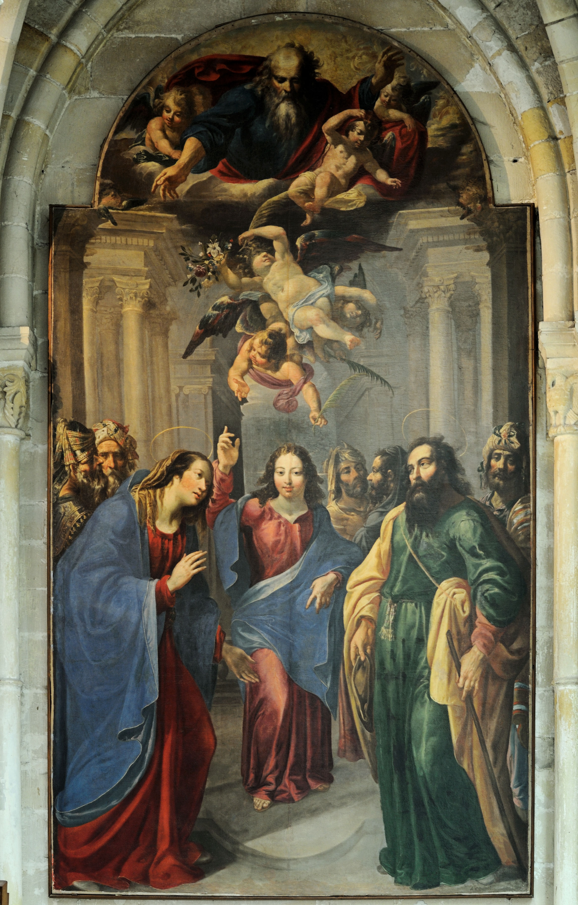 Georges Lallemant-Jésus au temple