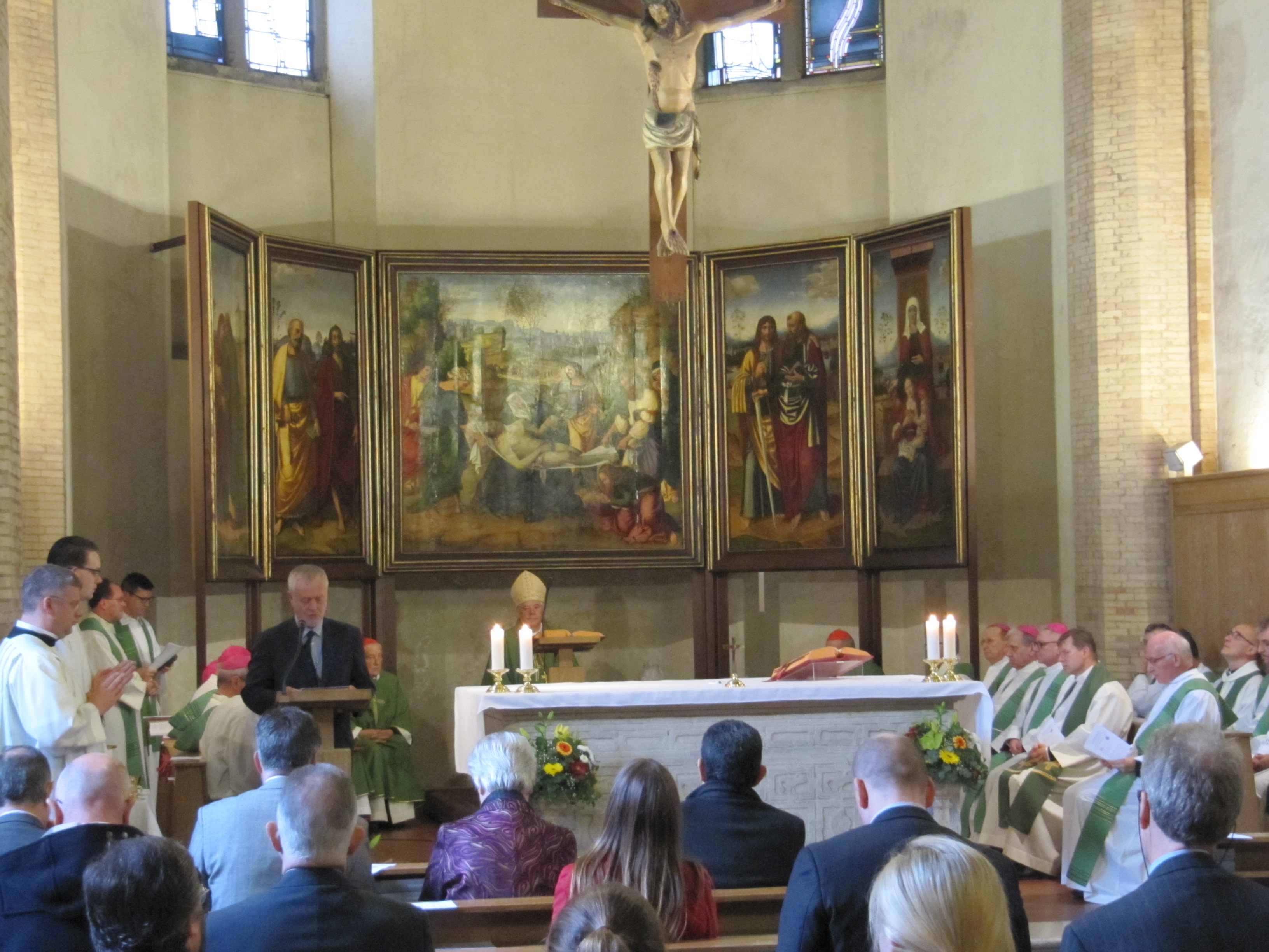 Mass in Collegio Teutonico in Vaticano - 50° anniversary of the Message of the Polish bishops to German bishops