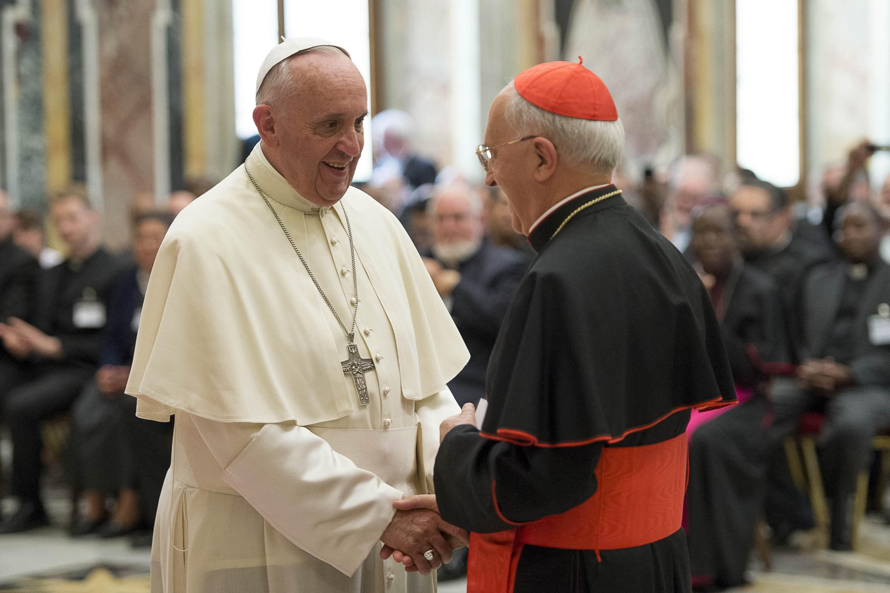 Pope Francis meets participants in the general assembly of Pontifical Mission Societies