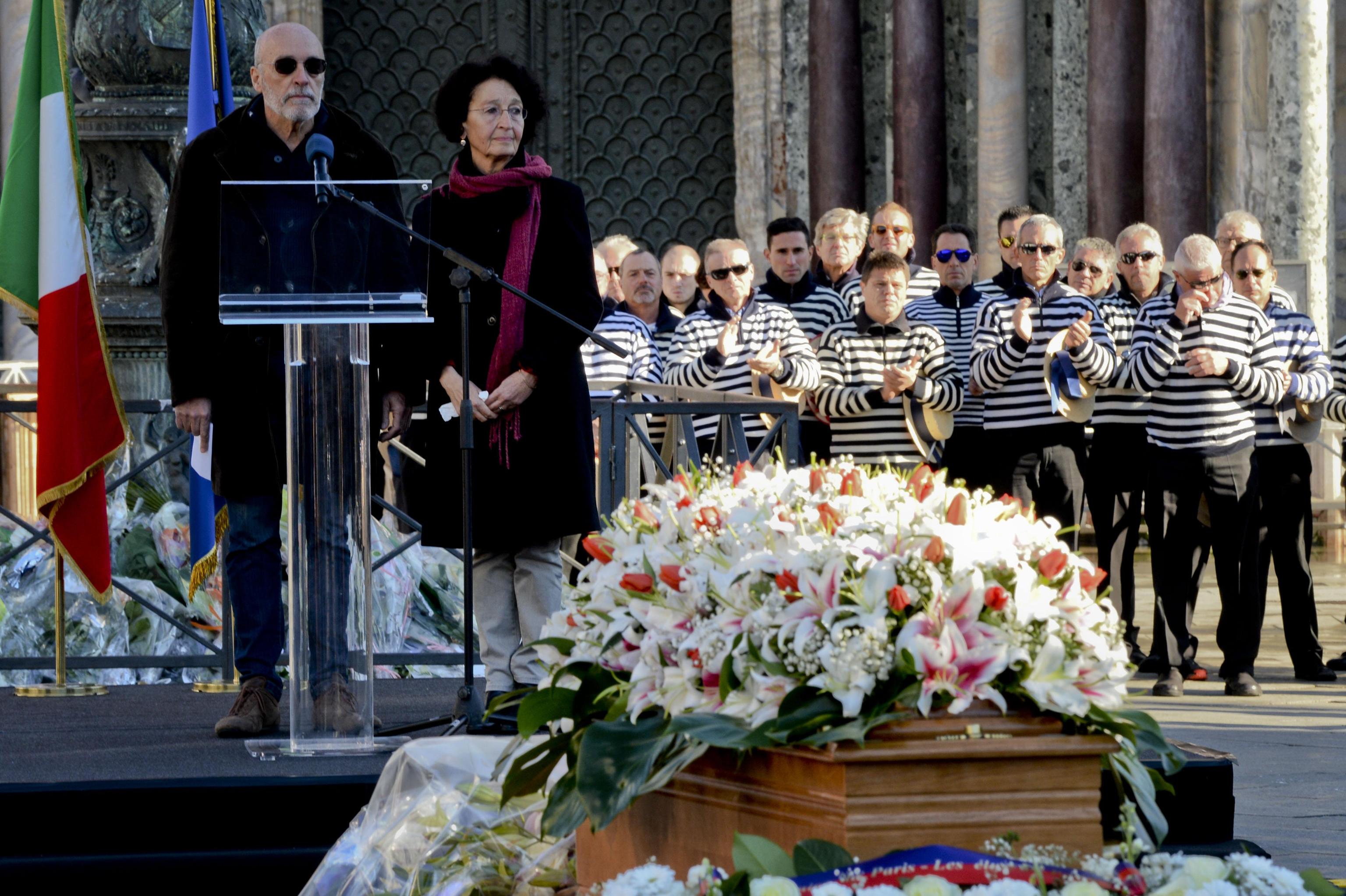Funeral in San Marco square