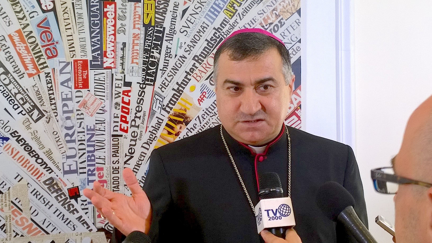 Mons. Warda archbishop of Erbil in the Kurdistan in Irak