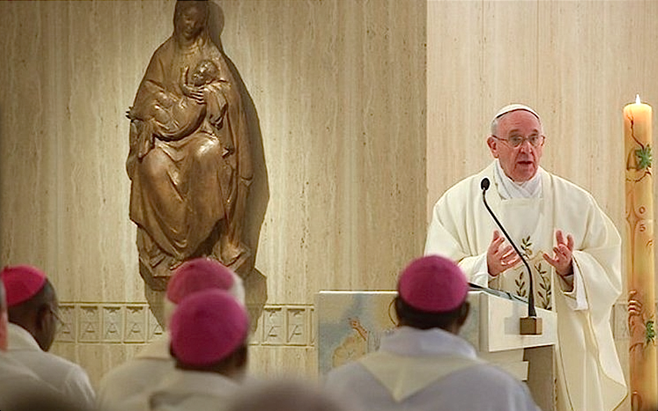 Pope Celebrates Mass at Casa Santa Marta - 4 May