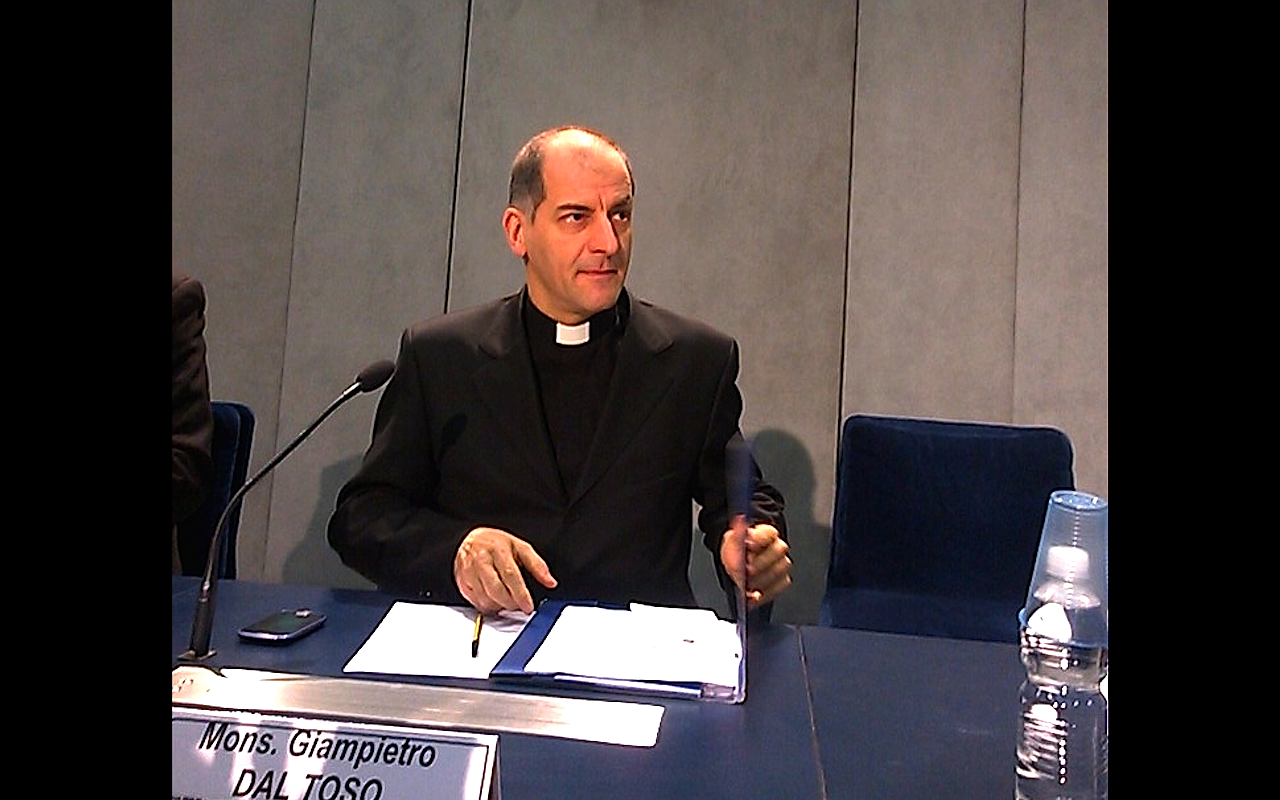 Giampietro dal Toso - secretary of the Pontifical Council “Cor unum” since his appointment by Pope Benedict XVI