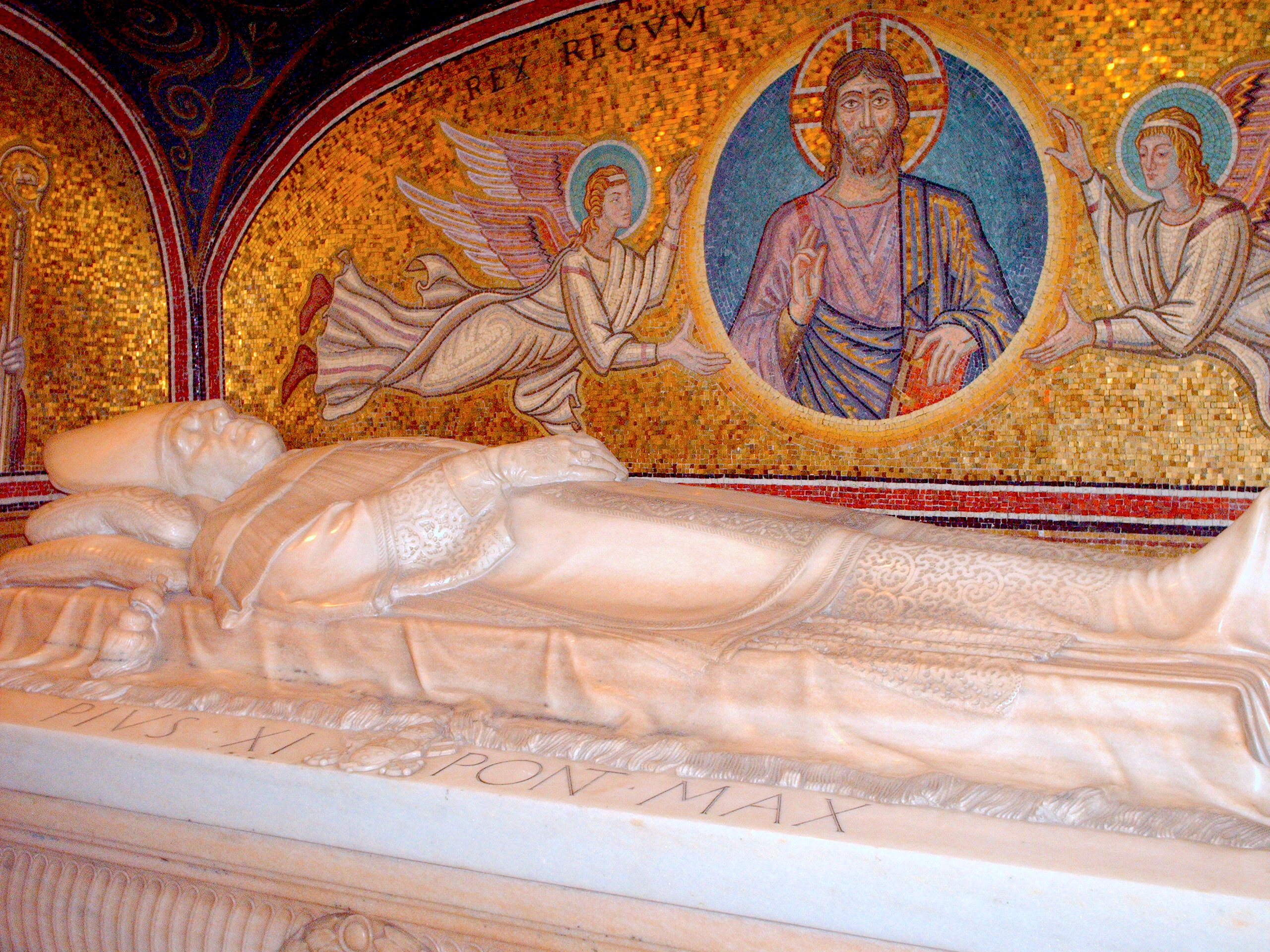 Vatican Grottoes - Tomb of Pio XI