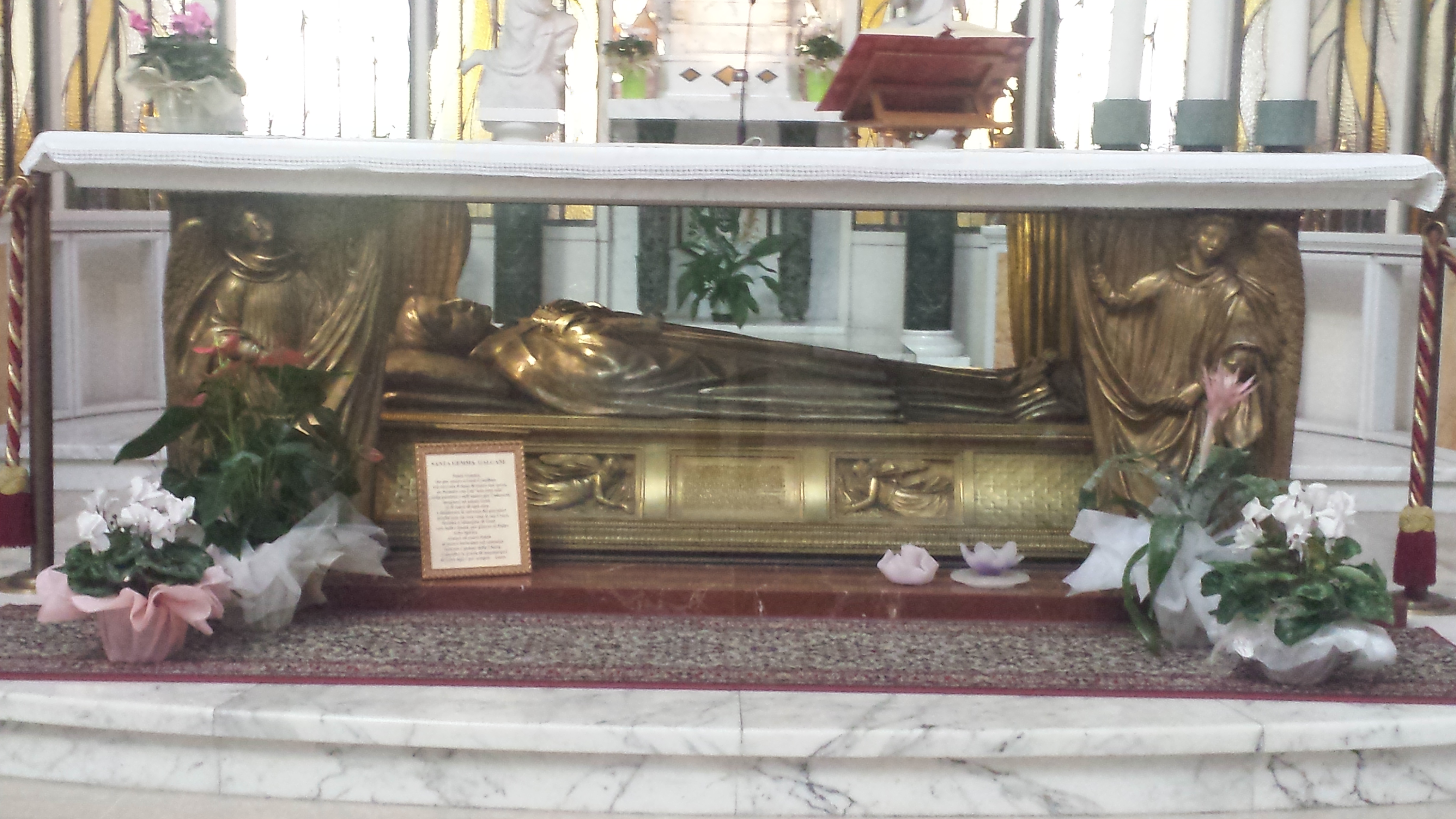 Tomb of Saint Gemma Galgani
