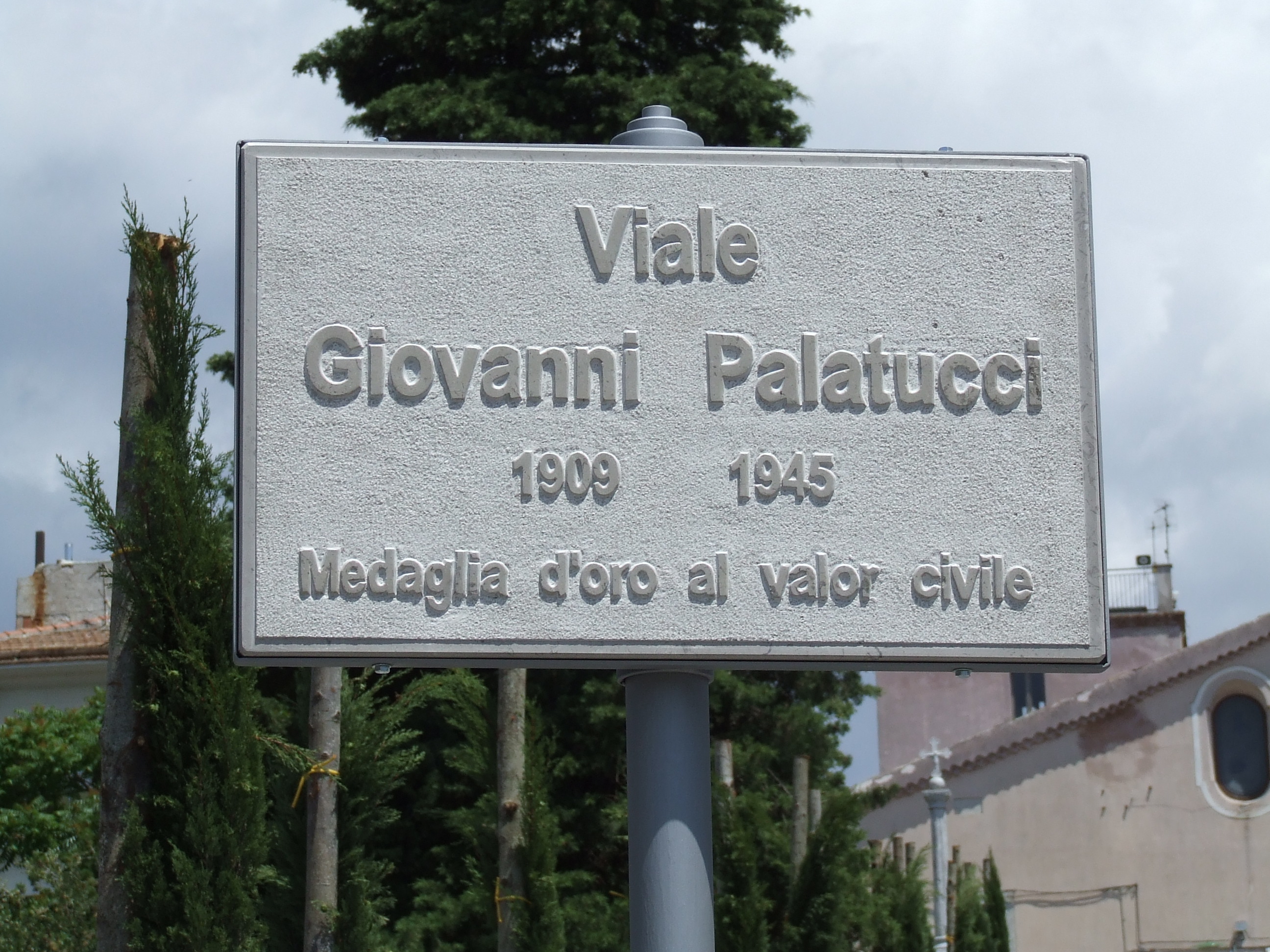 Viale Giovanni Palatucci - Italian police officer who saved Jews during the second world war