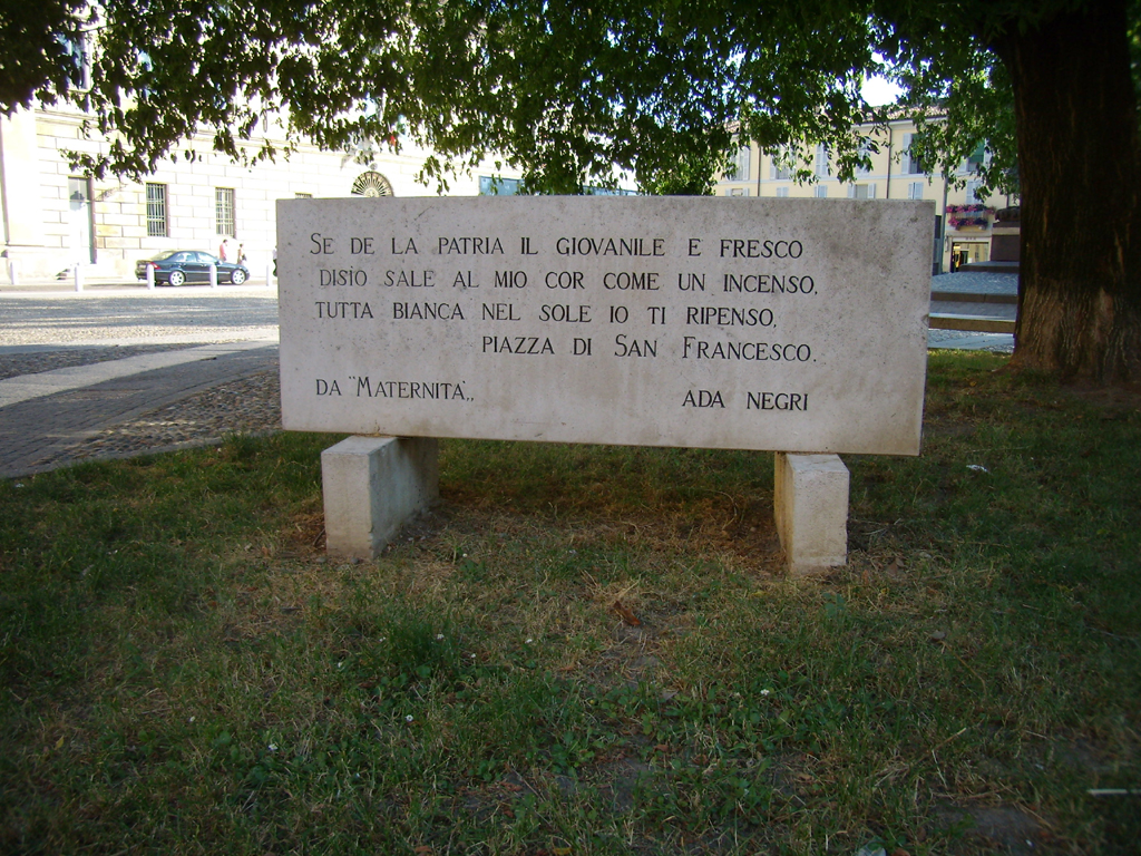 Monument to Ada Negri