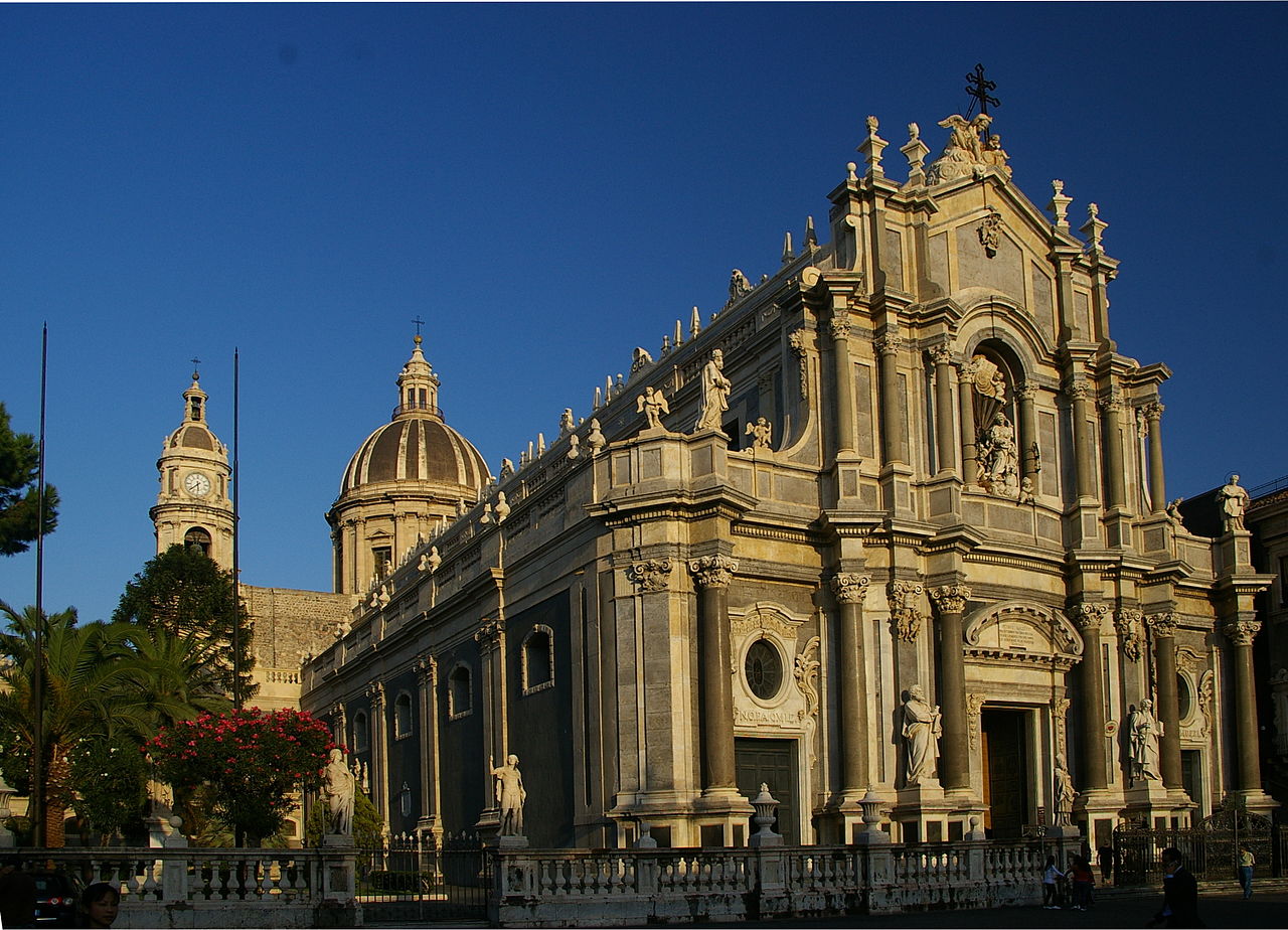 Catania Cathedral dedicated to Saint Agatha