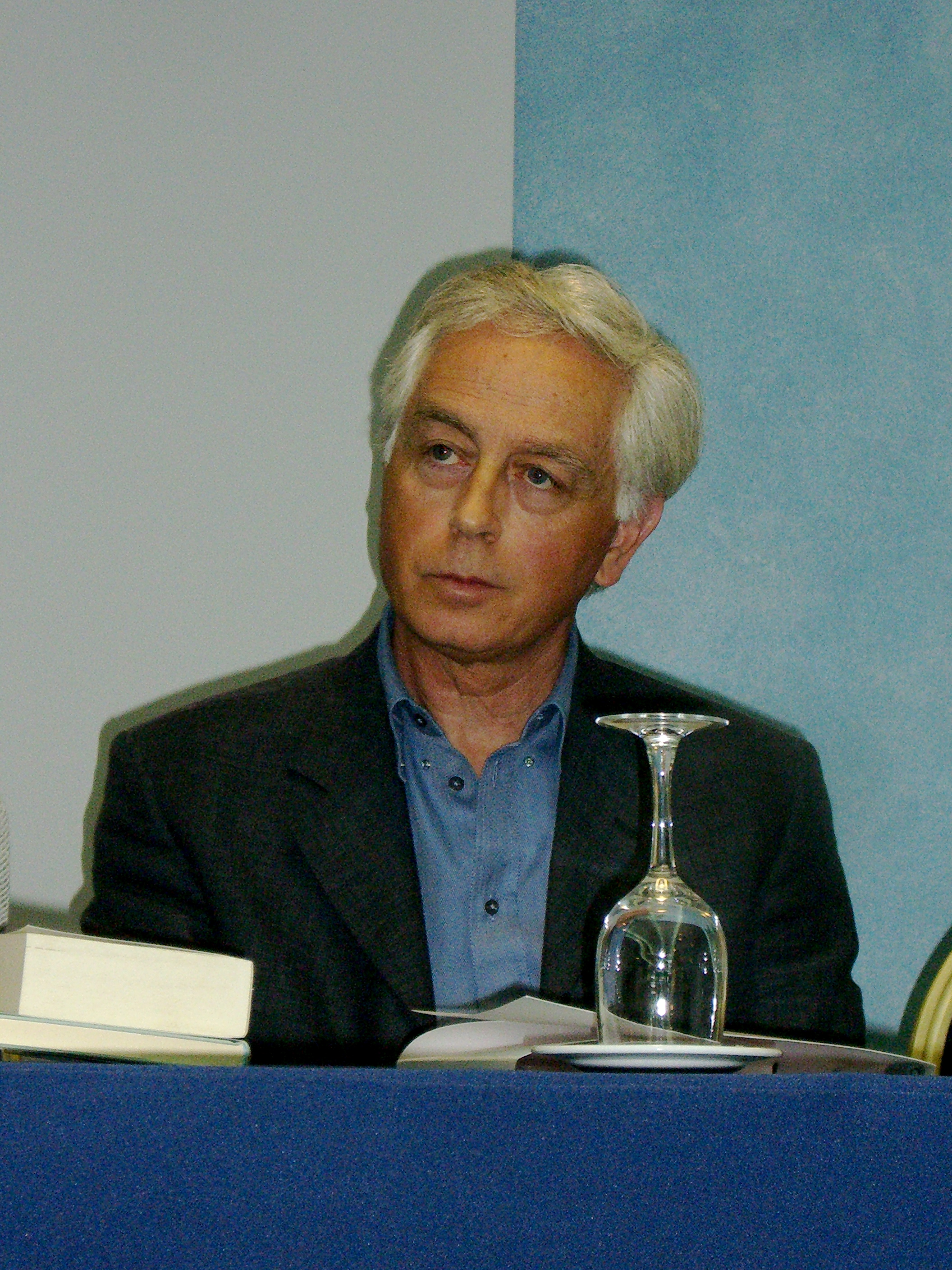 Italian poet Eugenio De Signoribus (Photo: 28 August 2008)