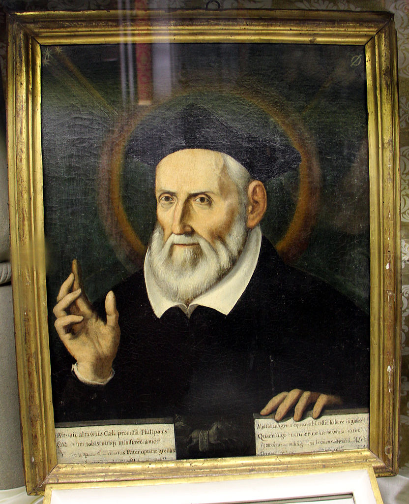 Portrait of St. Philip Neri in the San Firenze Complex