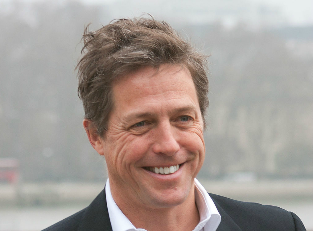 English actor and film producer Hugh Grant