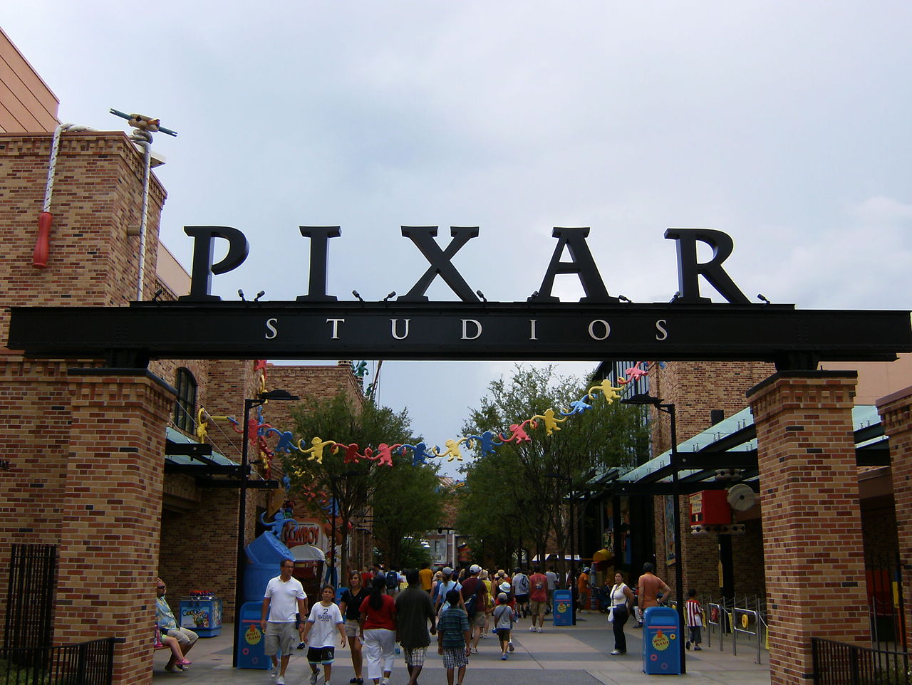 Entrance to Pixar Place