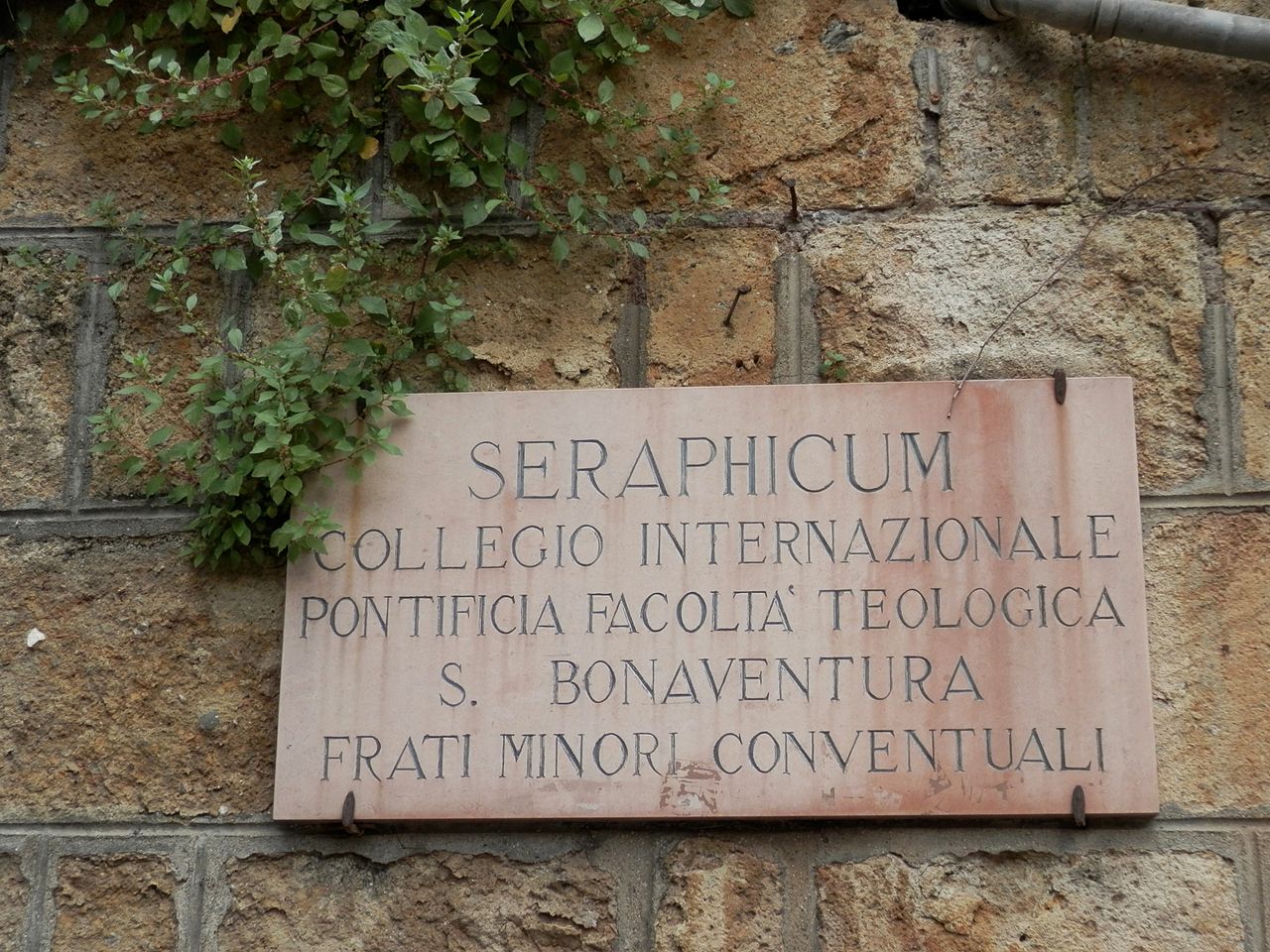 Pontifical College of Theology 'St. Bonaventure' or 'Seraphicum'
