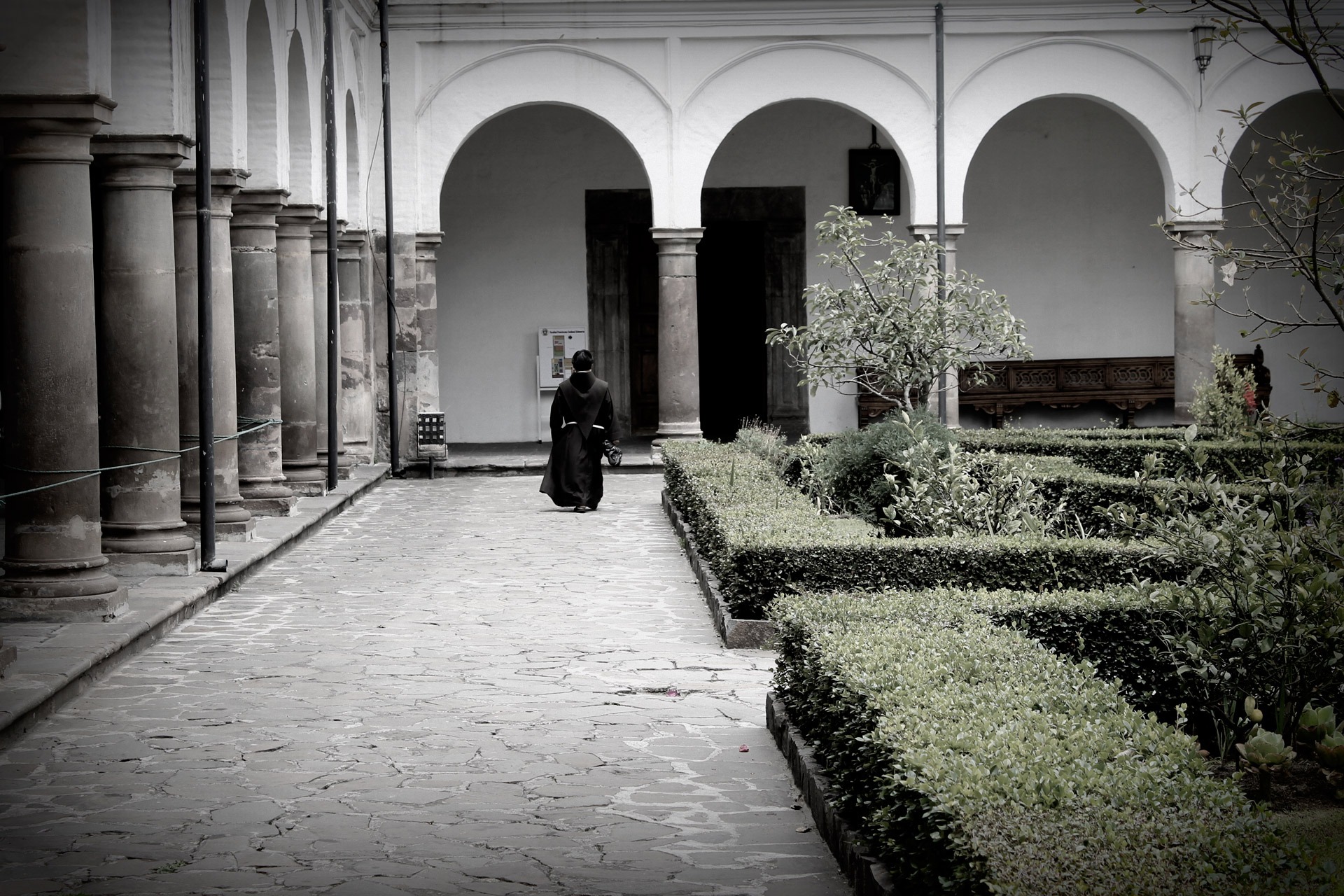 Cloister of a convent