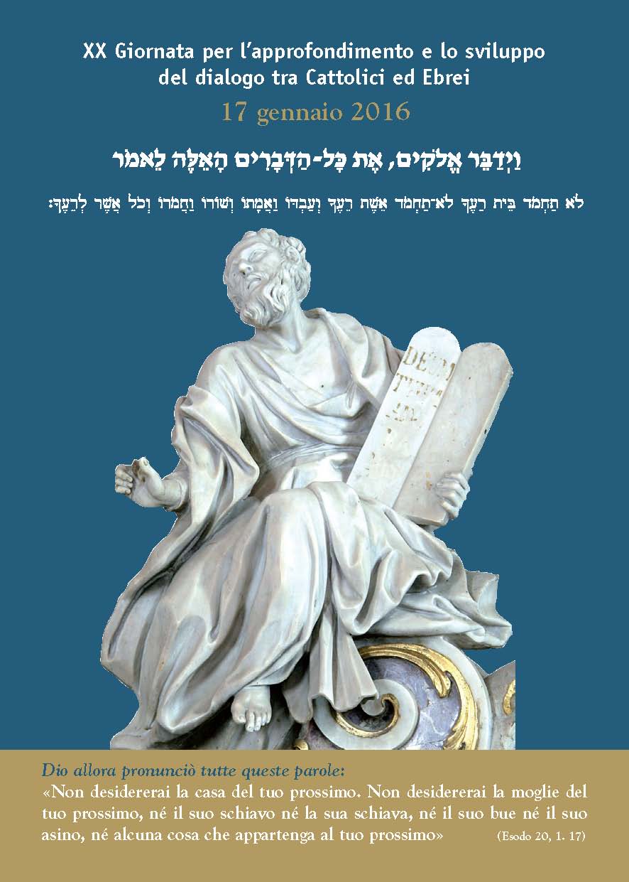 XX Giornata per l’approfondimento e lo sviluppo del dialogo tra cattolici ed ebrei