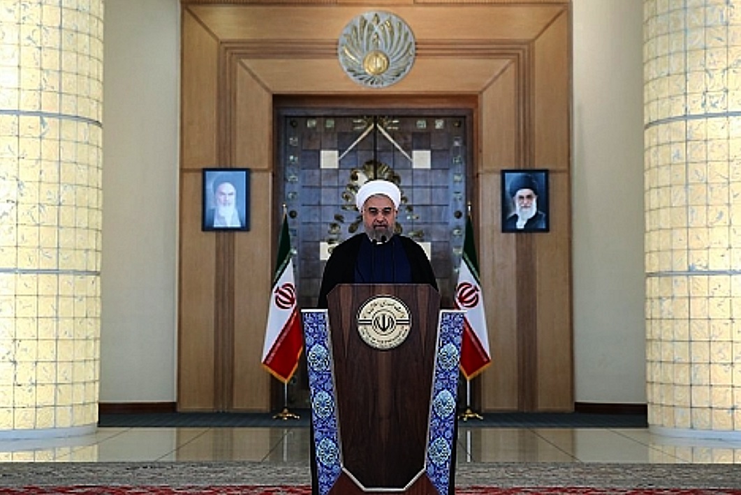 Office of the Iranian President shows the Iranian President