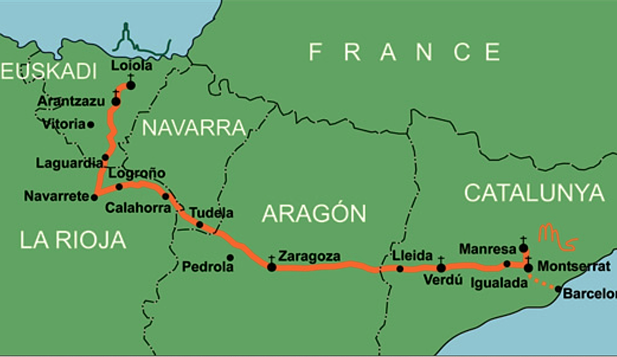 Ignatian Way or "Camino Ignaciano"