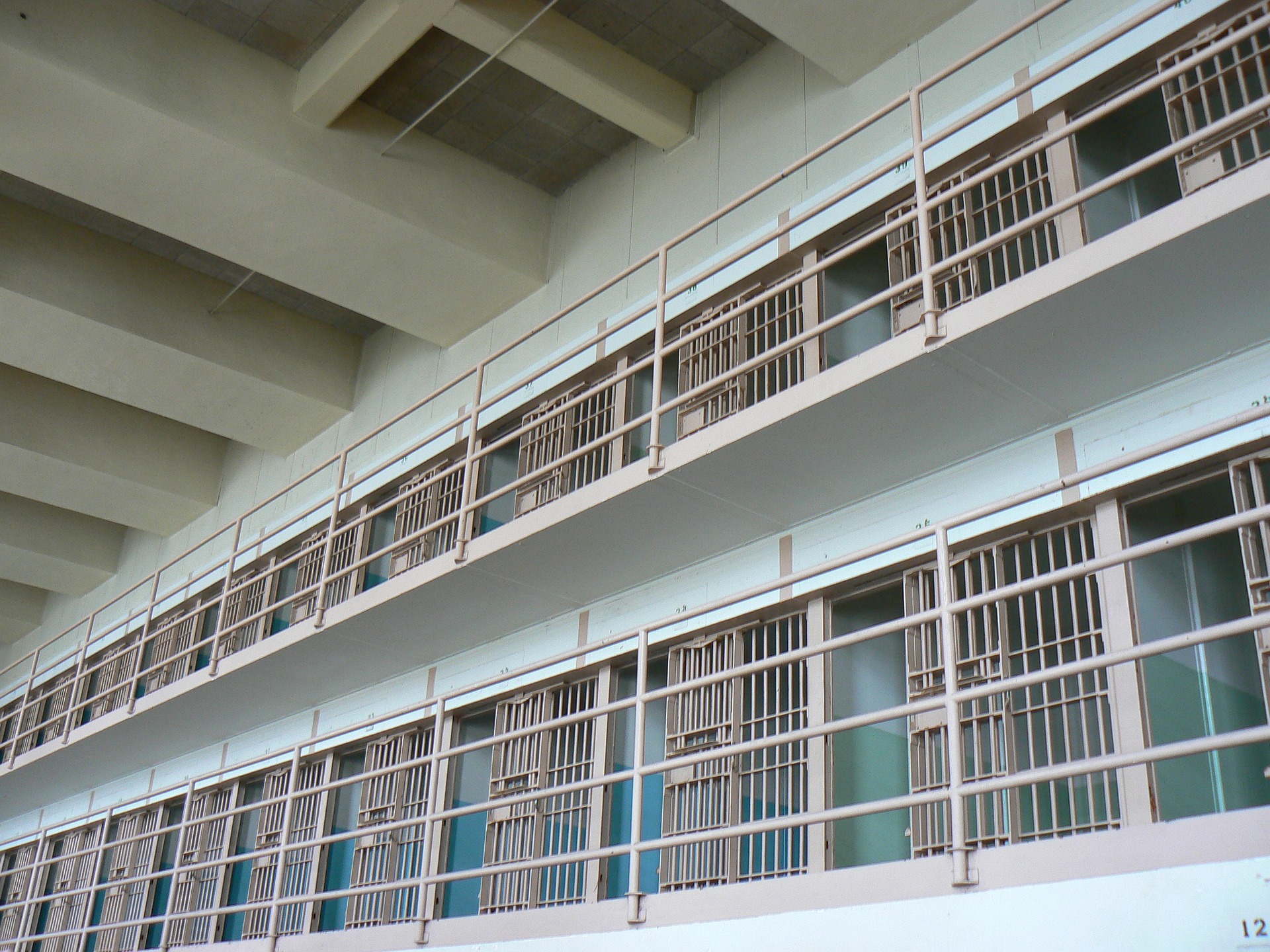 Prison wing on the Isle of Alcatraz