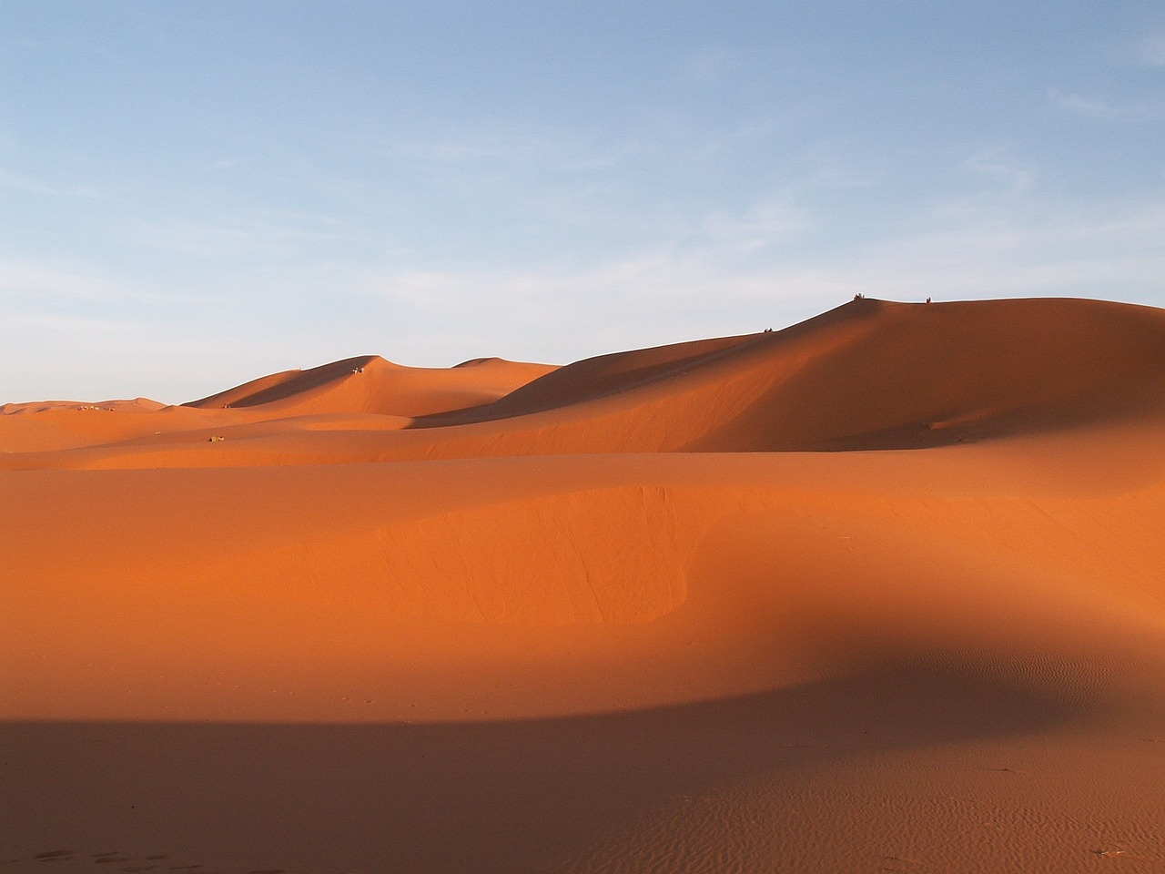 Dunes in the desert
