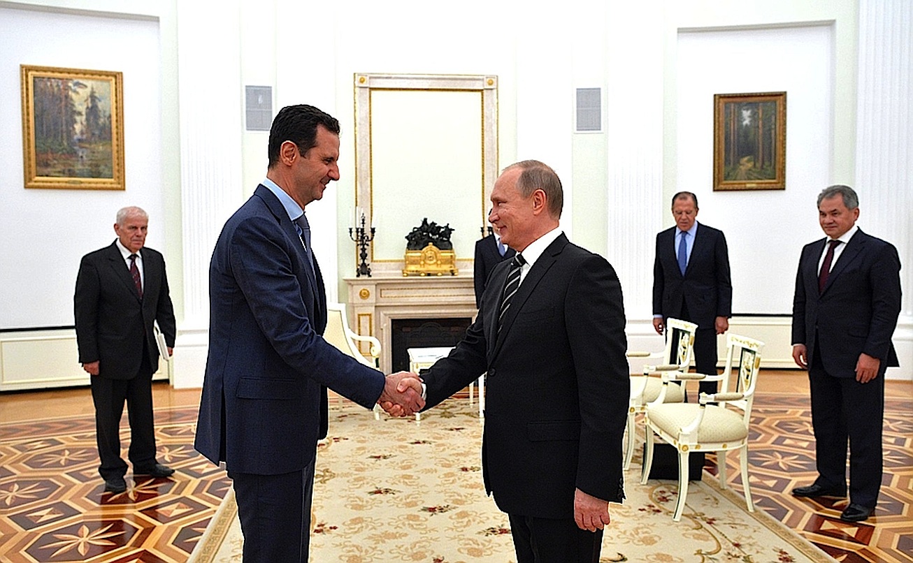 Meeting with President of Syria Bashar Assad