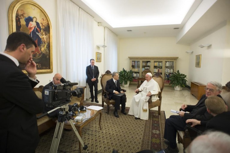Pope Interview to Asia Times