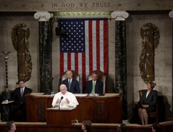 Papa Francesco Congresso Stati Uniti