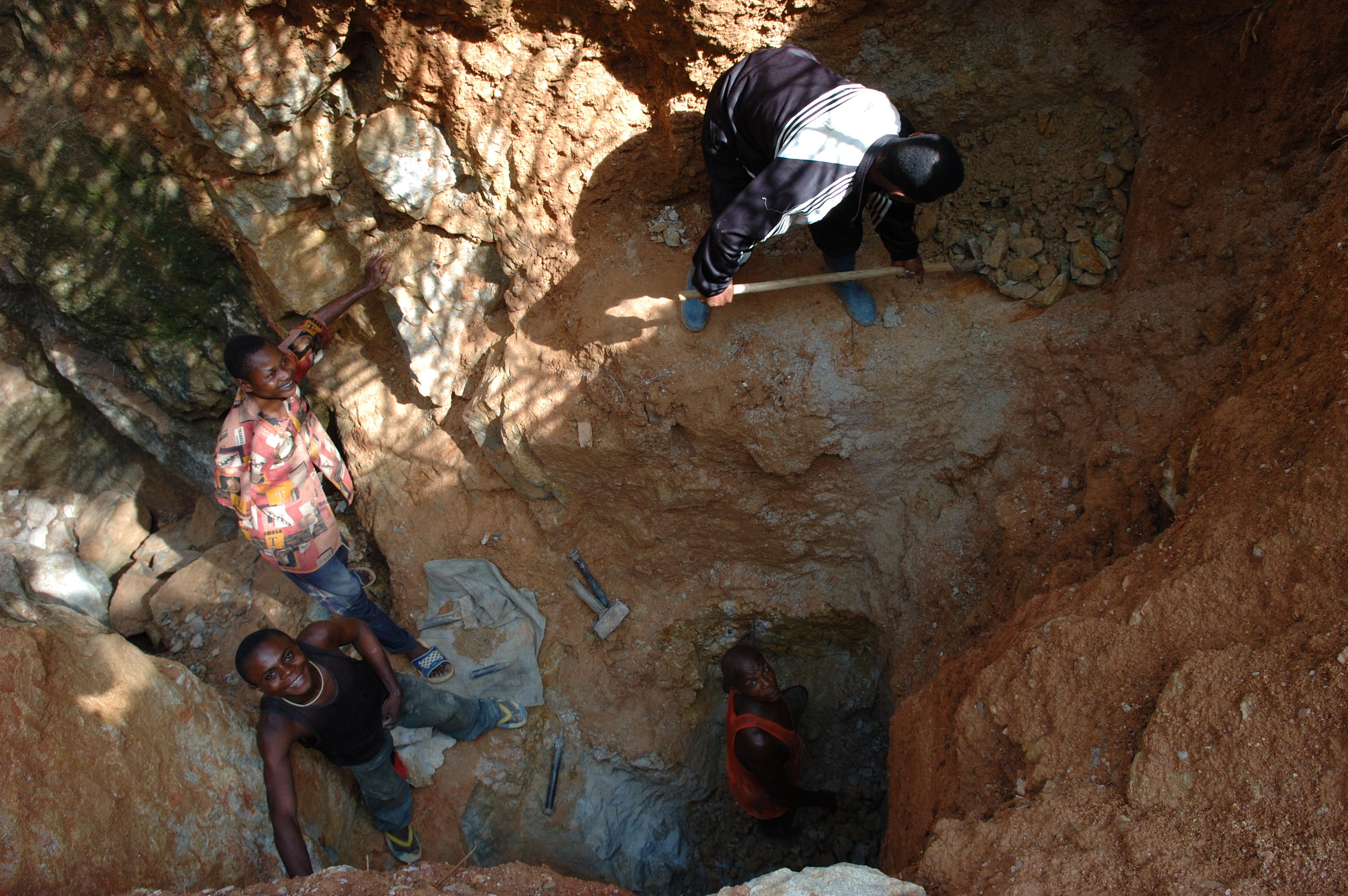 miners in the Democratic Republic of Congo