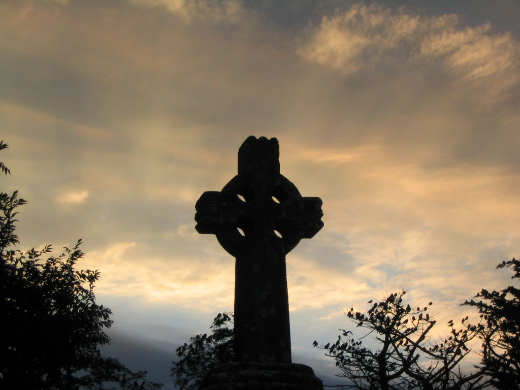 Celtic Cross in Ireland